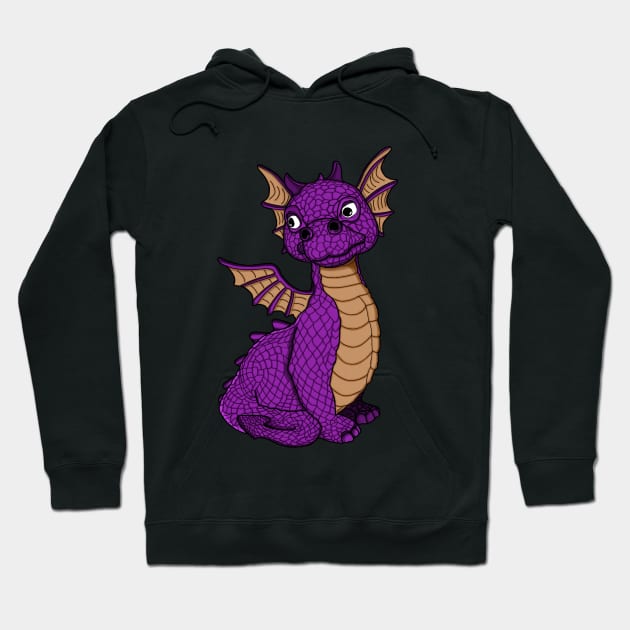 Baby dragon Hoodie by Eikia